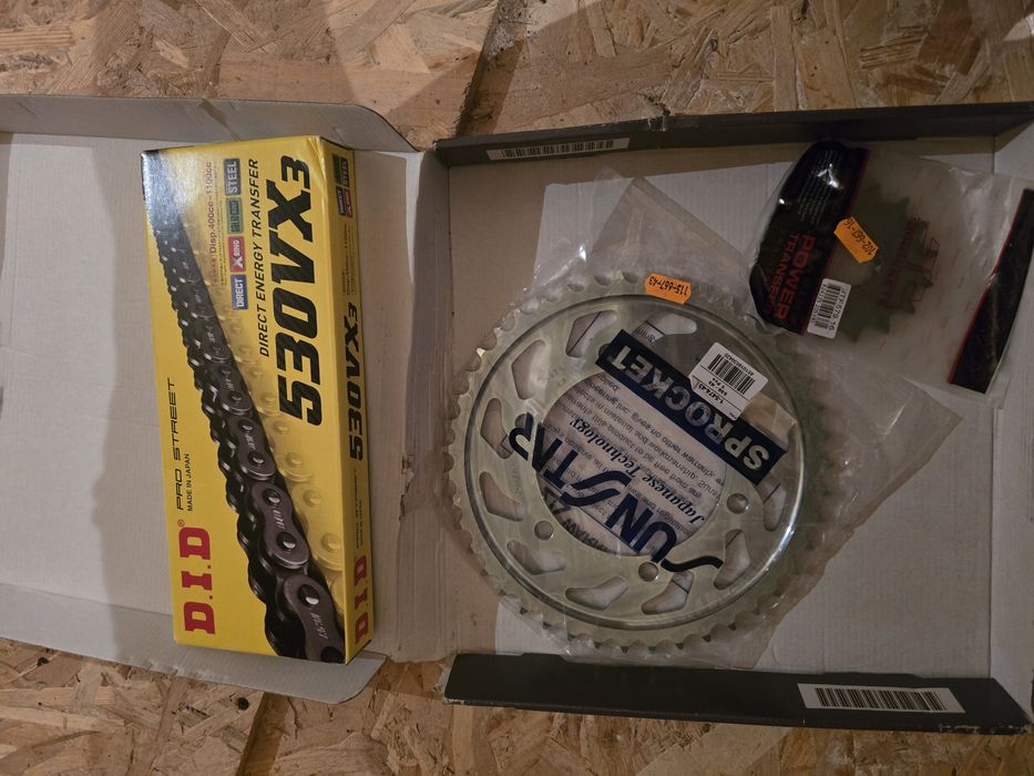 Vand cutie viteze Yamaha YZF R1 2003 si kit lant DID nou