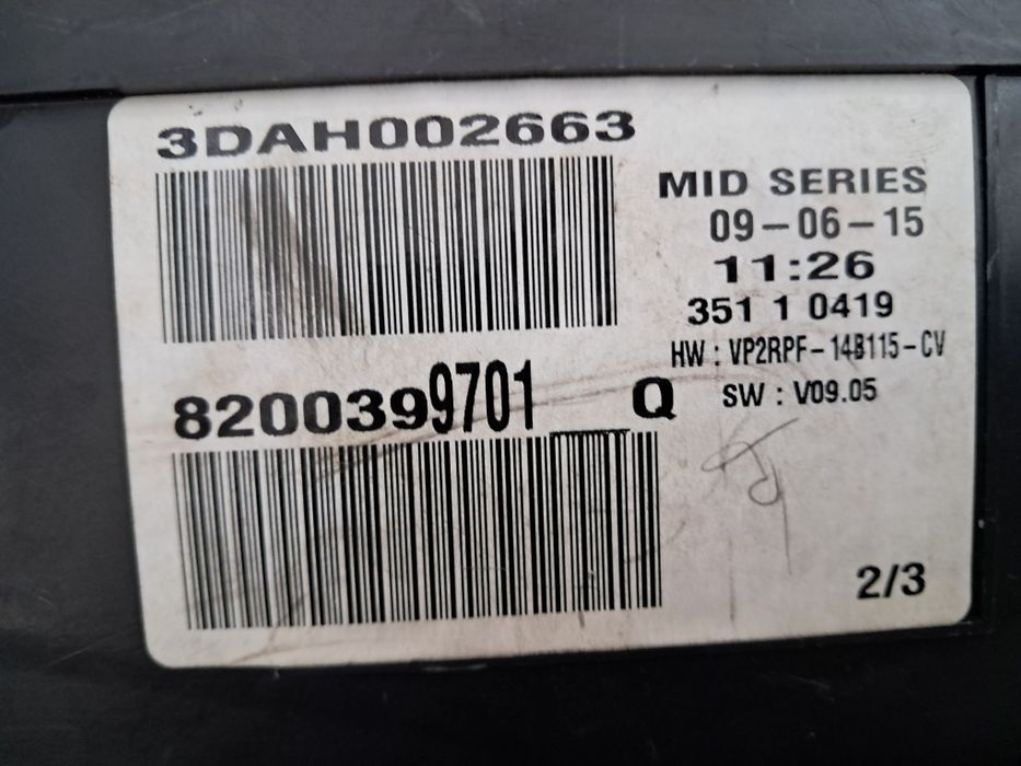 Табло ел уреди Renault Megane 2