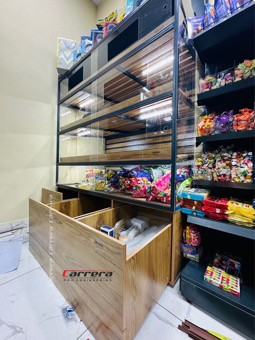 Stilaj,vitrina,holodilnik,polka,стеллажи,витрины,стелажи