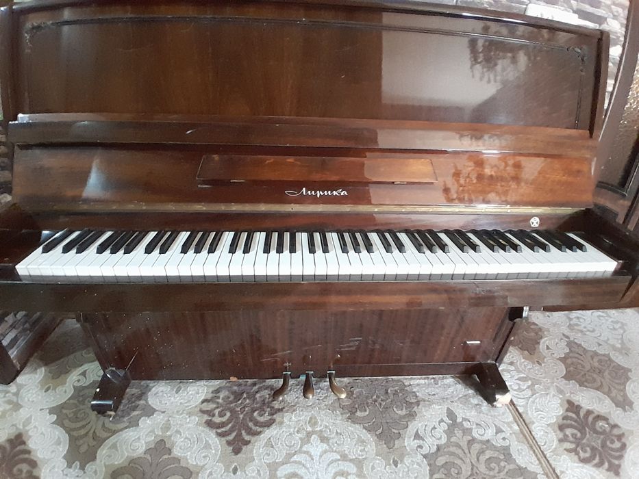 Lirika hamma klavishlari ishlaydi  3 ta pedali