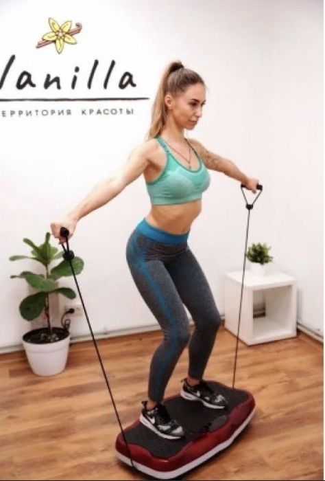 Виброплатформа тренажер для похудения вибрационная доска