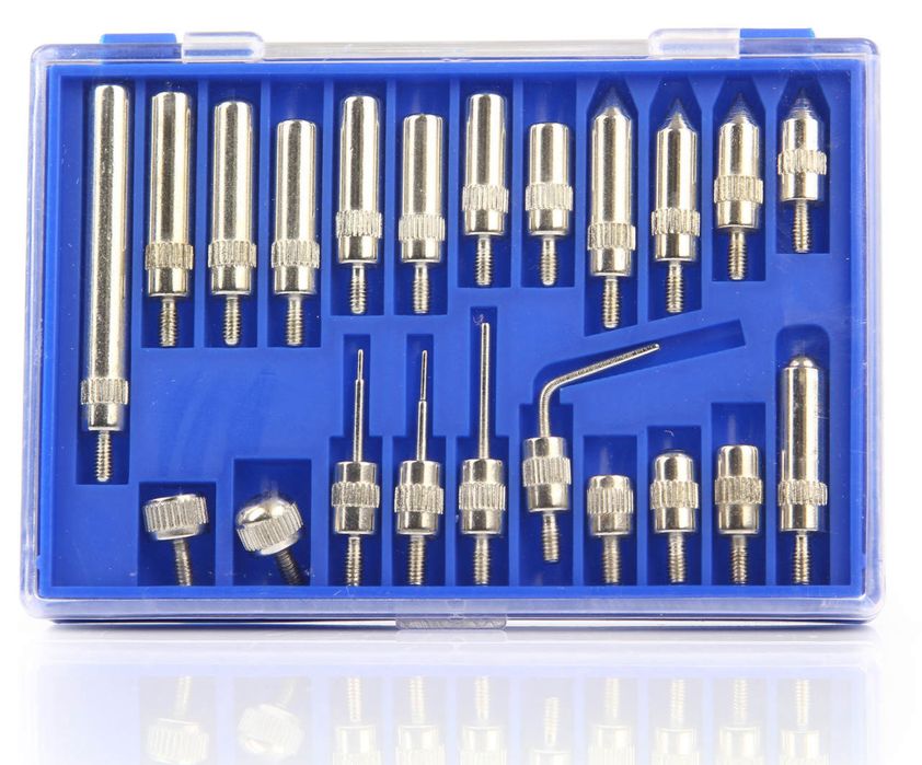 Магнитна стойка с индикаторен часовник с 22 бр. накрайници Mar-Pol