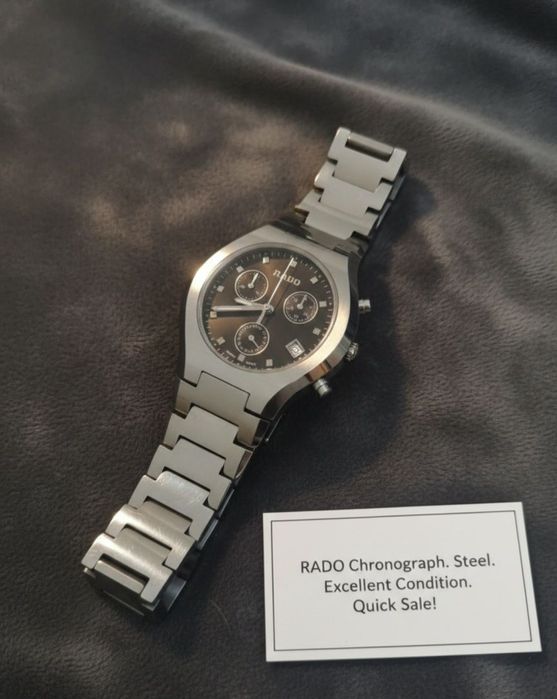 Rado chronograph swiss made