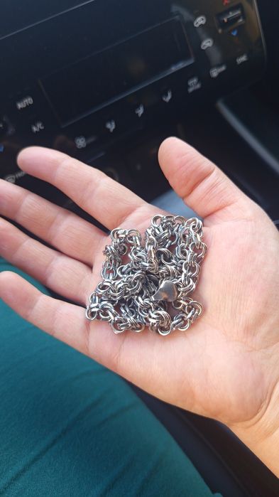 Цепь продам серебро