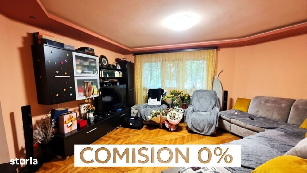COMISION 0% | Apartament 3 Camere | 64 mp | Etaj 1 | Zona Soarelui
