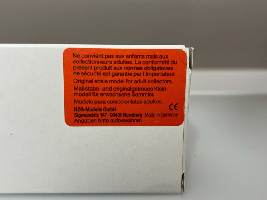 Macheta Metal 1/50 NZG Germany 239 M Eder 835 Excavator Hydraulic