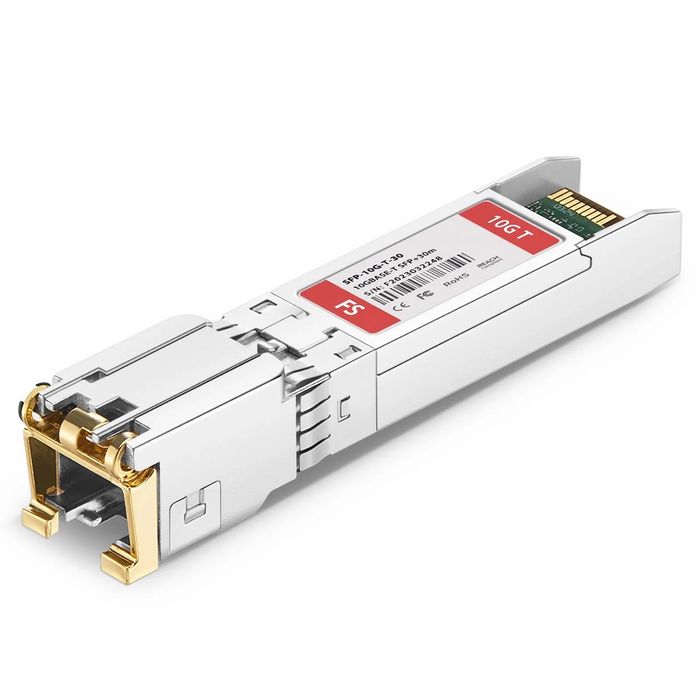 Трансивер SFP+ 10GBASE-T, медный, 30 м, RJ-45 (LOS)