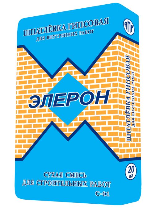 Гипсовая шпатлёвка Элерон