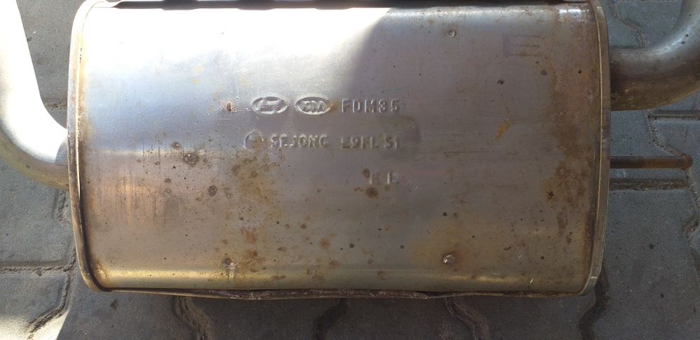 Tobă de eșapament hyundai i30 diesel