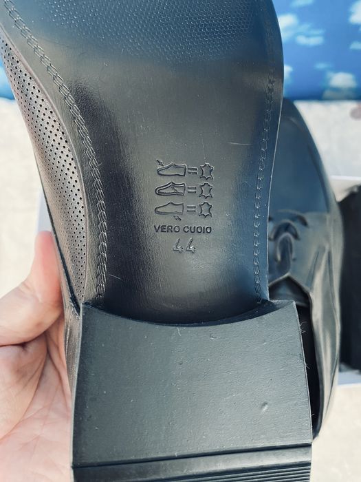 Мужские кожаные туфли. Giovane Gentlle. Италия. Новые. Размер 43-44.