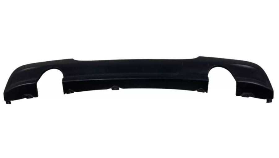 Дифузер за задна M-тех броня за BMW E90 двоен за единичен накрайник