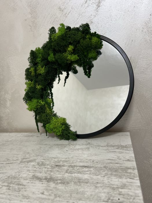 Огледало със скандинавски мъх