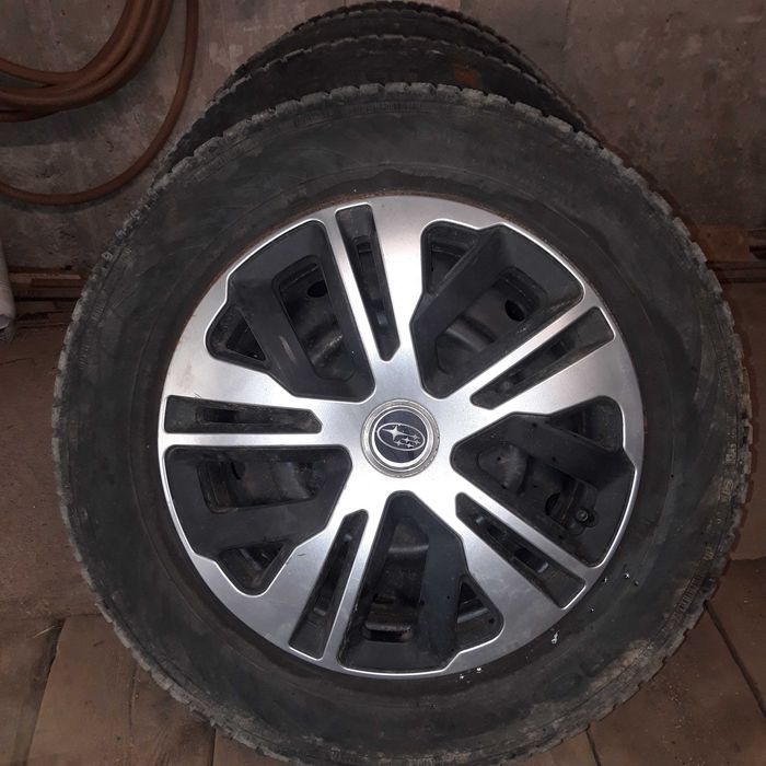Джанти с гуми за субару16