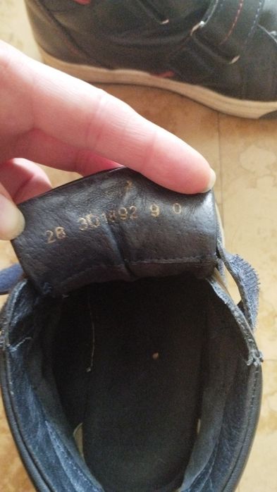 Осенние ботинки для мальчика