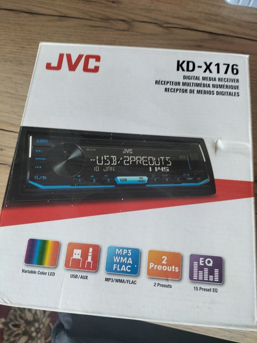 Продаю магнитола JVS и колонки баракуда