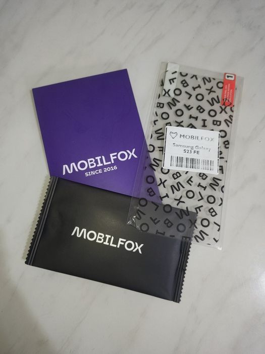 Folie protectoare de sticla MOBILFOX - Samsung Galaxy S23 FE