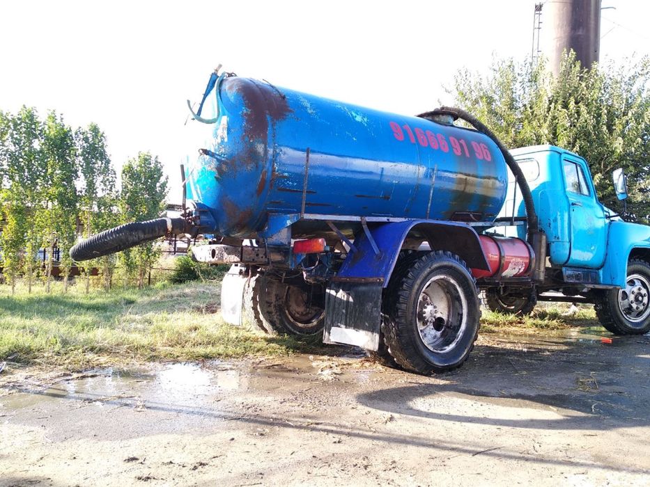 Камаз шаланда сотилади. Ассенизатор сотилади (гавновоз)
