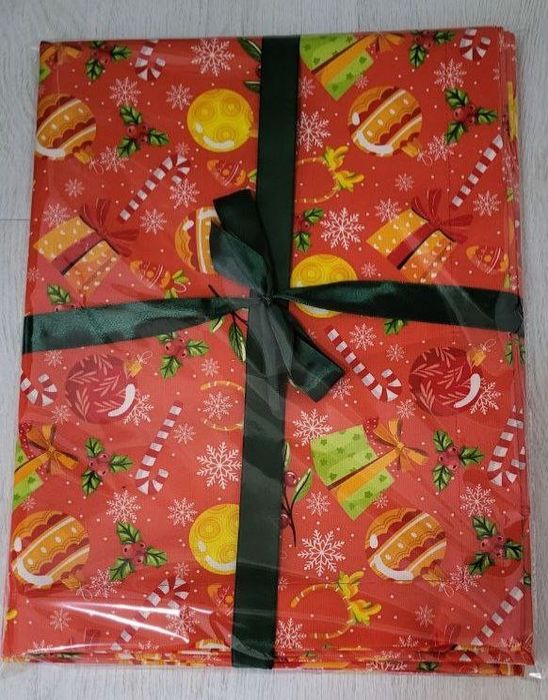 Новогодный скатерт, шоппер, фартук, совга учун копча