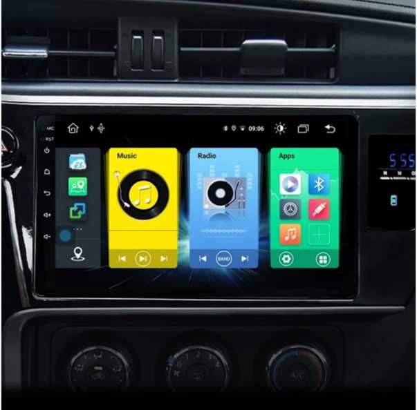 9-инчова мултимедия TOYOTA Corolla E170/E180 2016–19 Auris E180 16–18