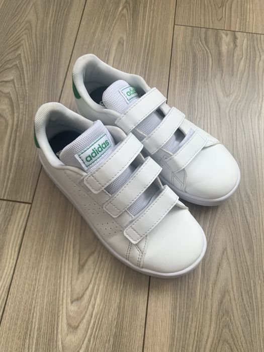 Кожени бели кецове Adidas Адидас