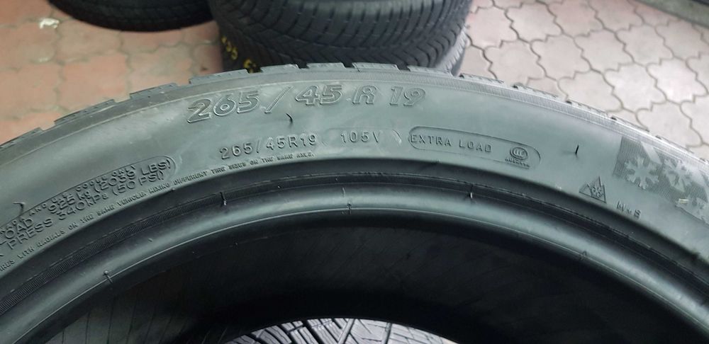anvelope  Michelin 265/45/19 cu 295/40/19 m&s iarna