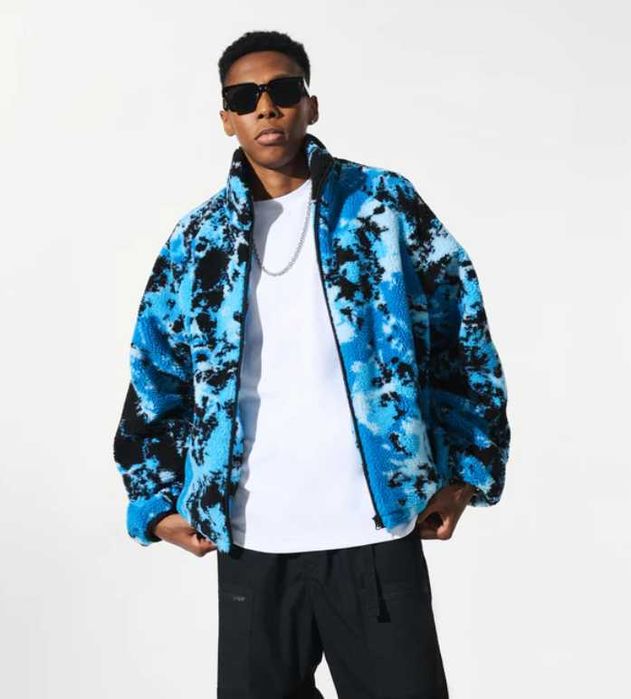 Поларено яке, Sidemen Camo Fleece, чисто ново XS
