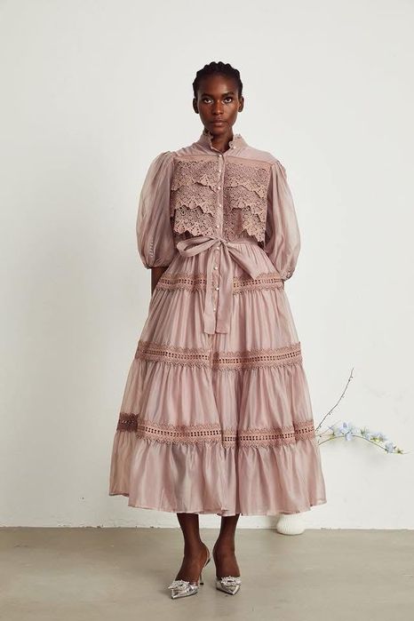 Уникална рокля вискоза