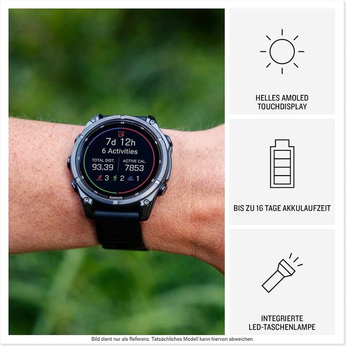 Watch Garmin Fenix 9 Amoled GPS 43mm,47mm,51mm - SlateGrey/Titan Нов! 24м Гаранция!