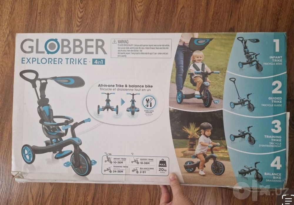 Велосипед детский Globber с 10 м до 5 лет