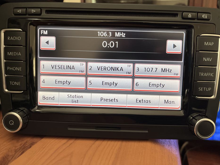 Оригинална навигация RNS 510  By  DYNAUDIO за Фолксваген