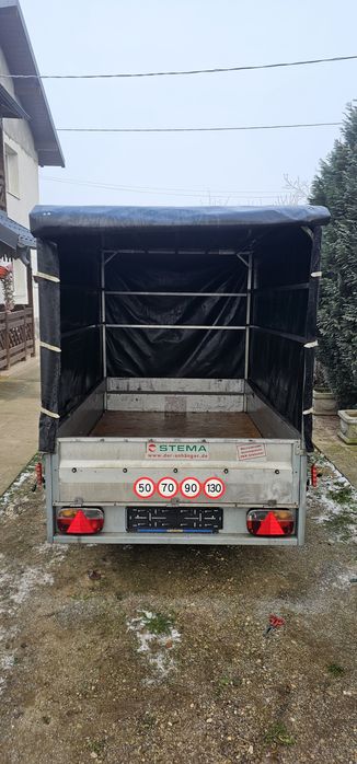 Remorca 2150x1300 / sistem de franare