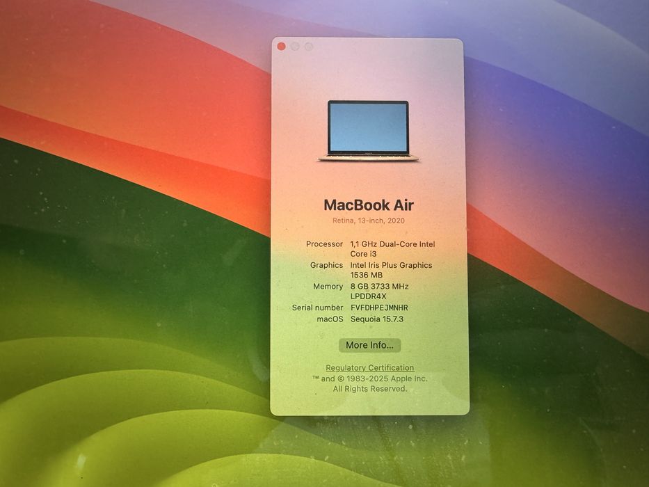 Macbook Air модел А2179