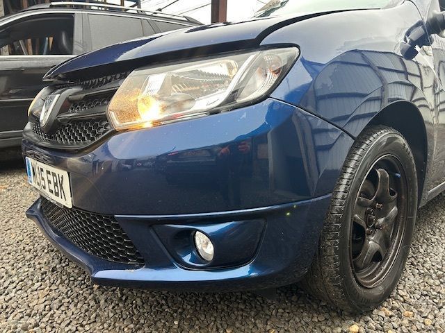 Bara fata Dacia Sandero 2 2012 - 2016 Bleu cosmos TERPR (1424) model fara spalatoare far