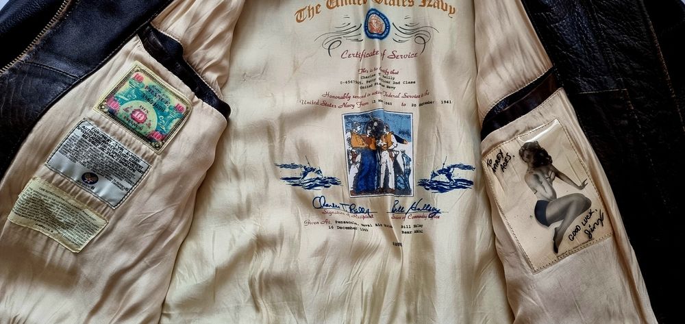 Geaca piele Avirex model G-1,XXL