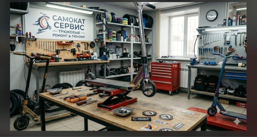 Починка самокатов