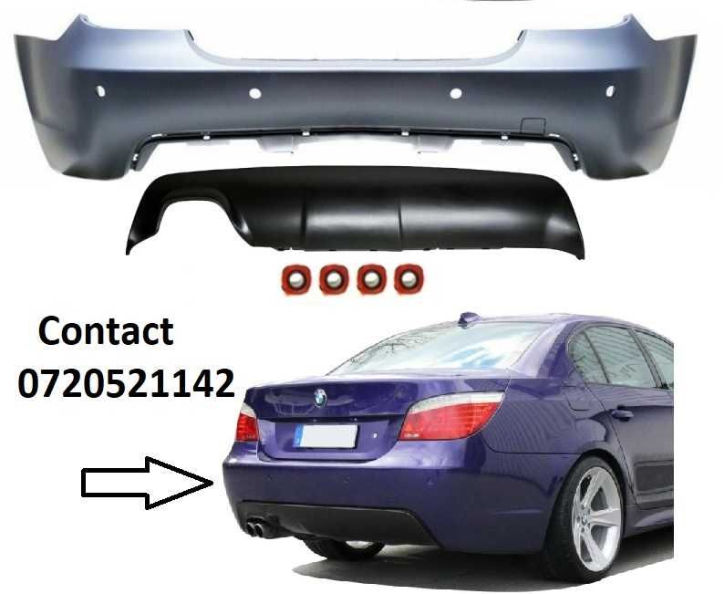 Bara spate BMW Seria 5 E60 2003-2007 M-Technik Design cu PDC 24mm