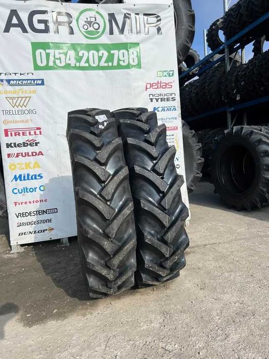 Marca OZKA 12.4-32 cu 8 pliuri cauciucuri noi pentru tractor