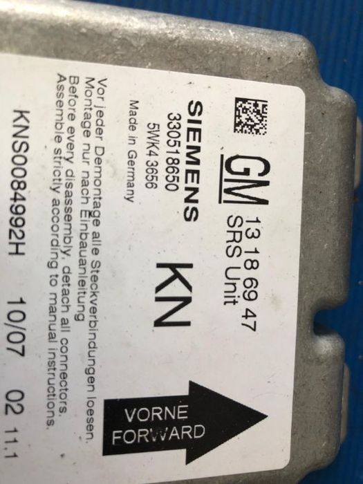 calculator airbag opel vectra c
