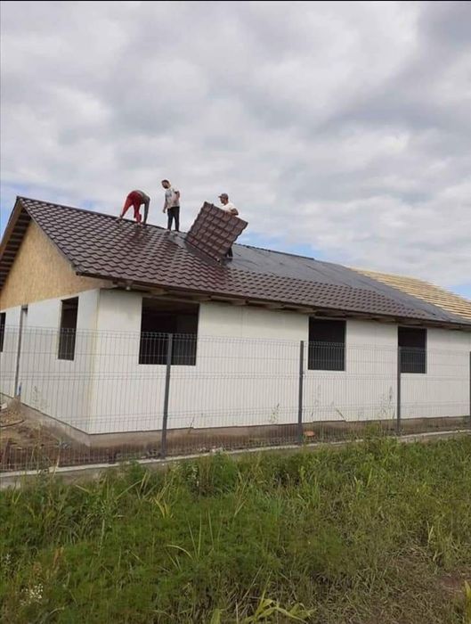 Vand case modulare pe structura metalica usoara