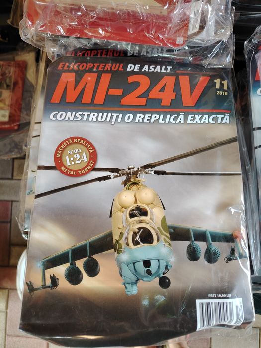 Vând colecție MI-24V Elicopter