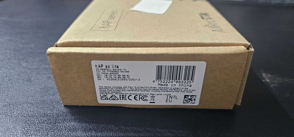 Access Point Mikrotik RB952UI-5AC2ND-TC, AC750, Wi-Fi 5