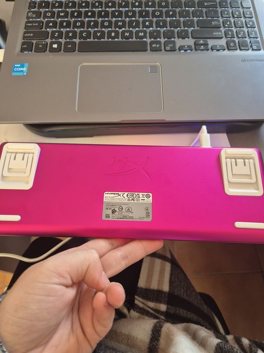 Tastatura gaming, HyperX, Alloy Origins 60, Aluminiu, USB-C, Iluminare