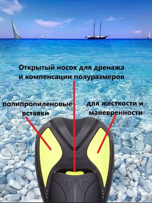 Ласты короткие д