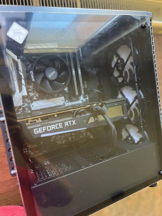 НОВ!!!Настолен компютър RTX3070/Ryzen 7 5700X