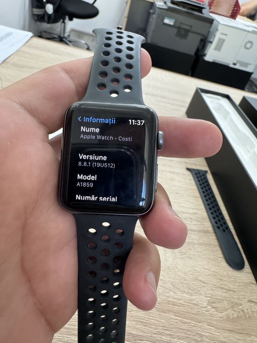 Apple watch seria 3 nike edition