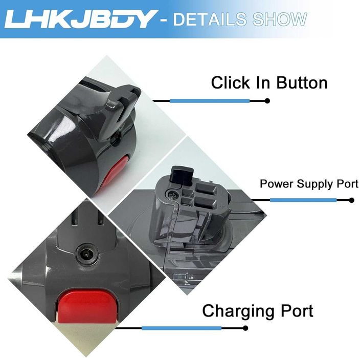 Dyson V11 Замяна на батерDyson V11 Замяна на батерия- 8000mAh