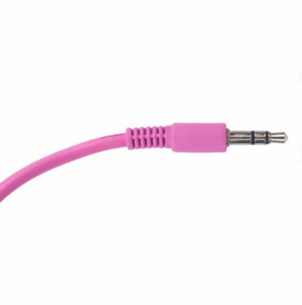 Casti audio, Zola, model Unicorn, roz, reglabile, pentru fetite