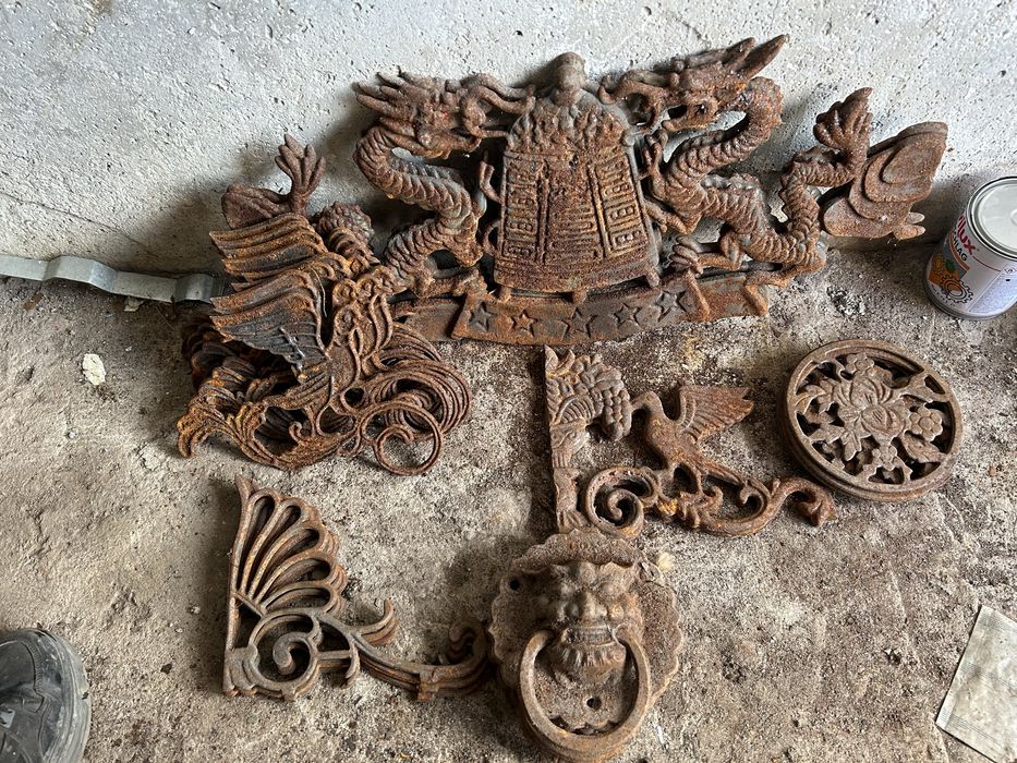 Декор для ворот забора