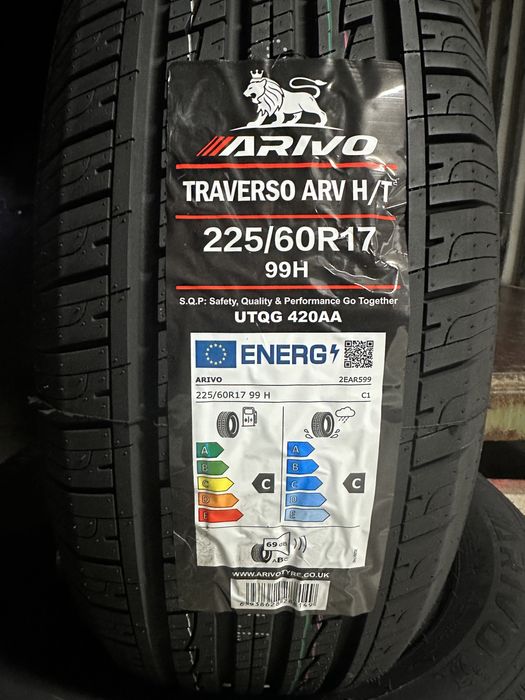 Нови летни гуми ARIVO TRAVERSO ARV H/T 225/60R17 99H НОВ DOT
