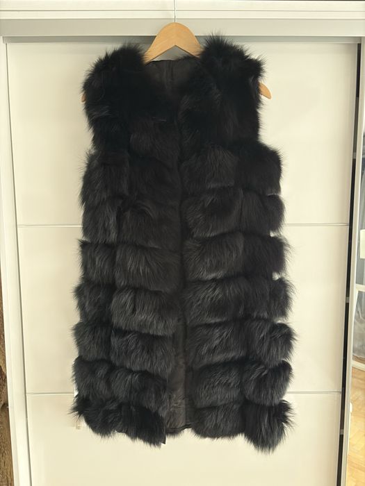 Елек естествен косъм от лисица